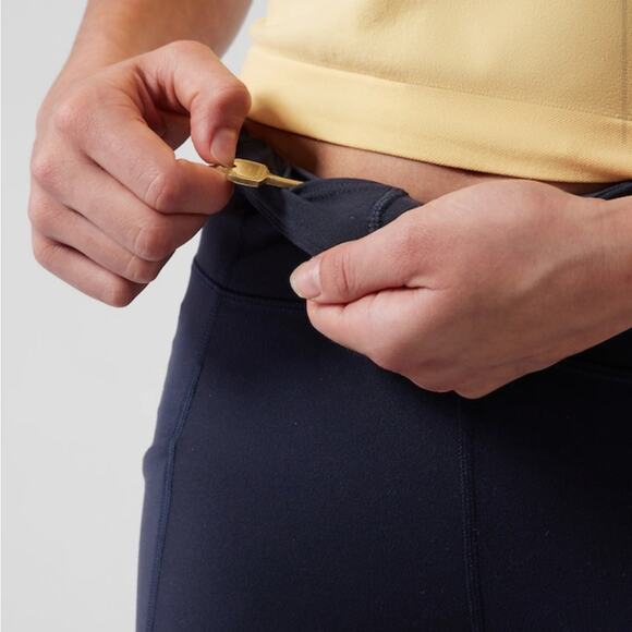 NWT Athleta Girl High Rise Stash Your Treasures Capri Tight Black - Picture 7 of 13